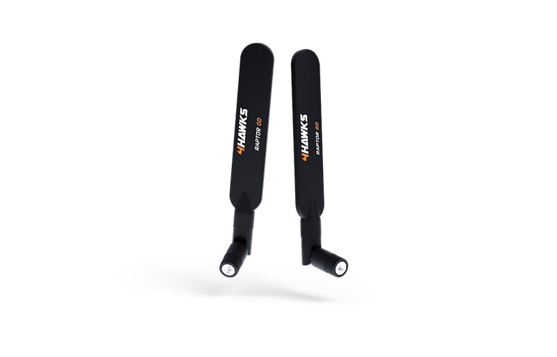 4Hawks Raptor OD antennas - 2 Pack Black