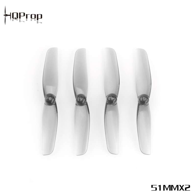 HQProp 51MMX2-1.5MM/1MM Light Grey (2CW+2CCW) Poly Carbonate