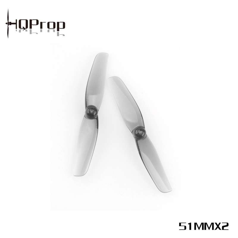 HQProp 51MMX2-1.5MM/1MM Light Grey (2CW+2CCW) Poly Carbonate