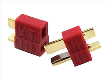 Nylon T-Connectors Deans (male female pair)