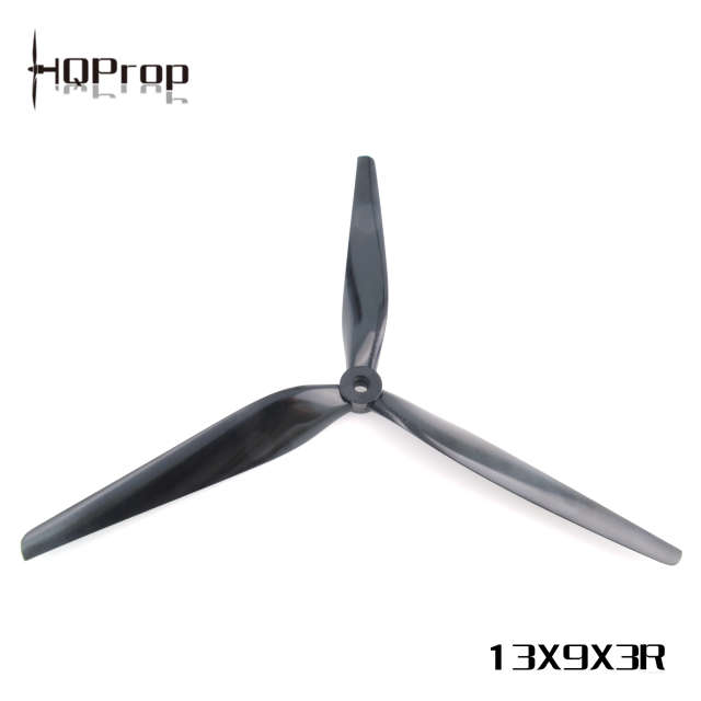HQ X-Class Prop 13X9X3R (CW) Black-Carbon Reinforced Nylon - XC13X9X3RB-CRN