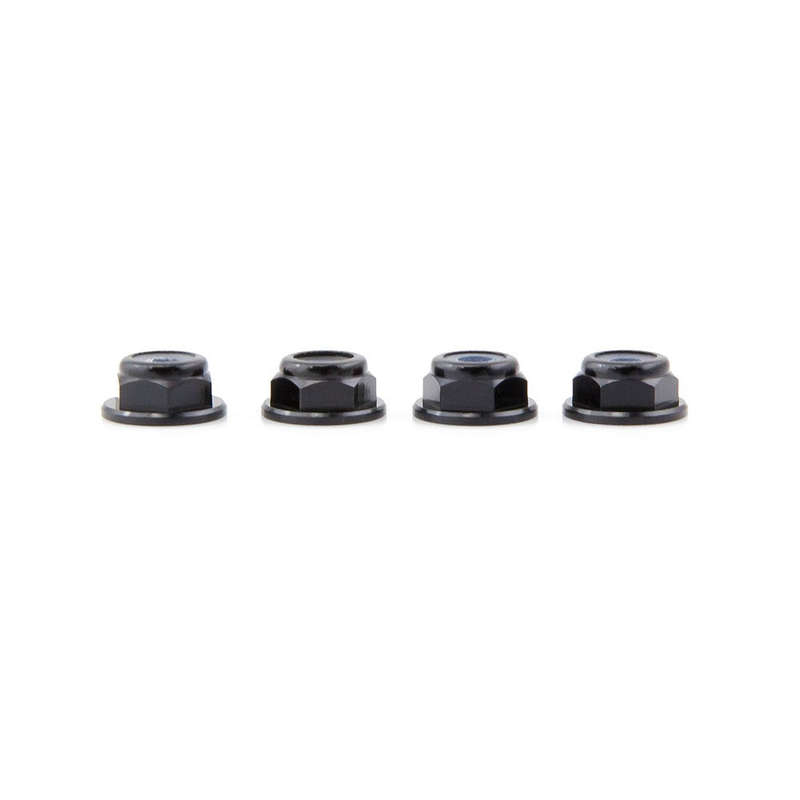 M5 Alu Loc Nuts With Flange CCW (Left hand / Reverse) x 4