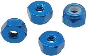 M5 Alu Loc Nuts Without Flange CW (Right Hand / Normal) x4