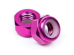 M5 Alu Loc Nuts Without Flange CW (Right Hand / Normal) x4