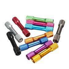 Alu Standoffs M3 20mm Tapered Textured (8 pcs in a bag)