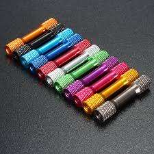 Alu Standoffs M3 25mm Tapered Textured (8 pcs in a bag)