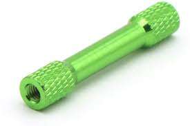 Alu Standoffs M3 20mm Tapered Textured (8 pcs in a bag)