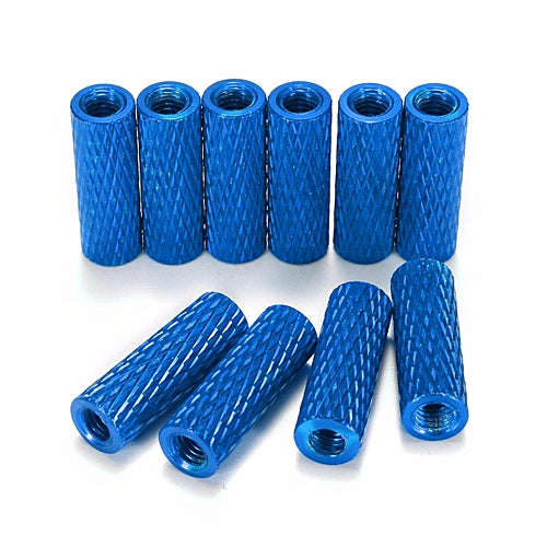 Alu M2 Standoff 15mm Textured (4 pcs in a bag)