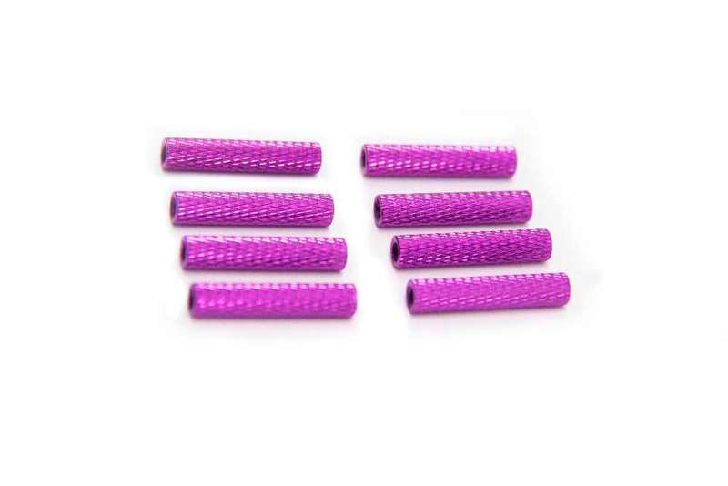 Alu M2 Standoff 25mm Textured (4 pcs in a bag)