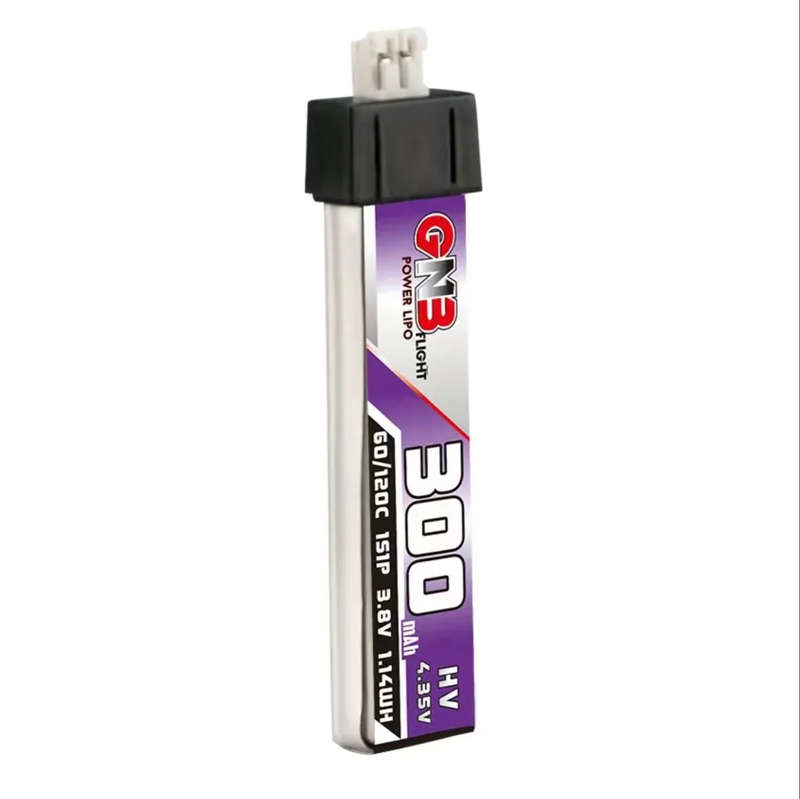 GNB 300MAH  1S 3.8V HV 60C PH2.0 Plastic Head LiPo Battery