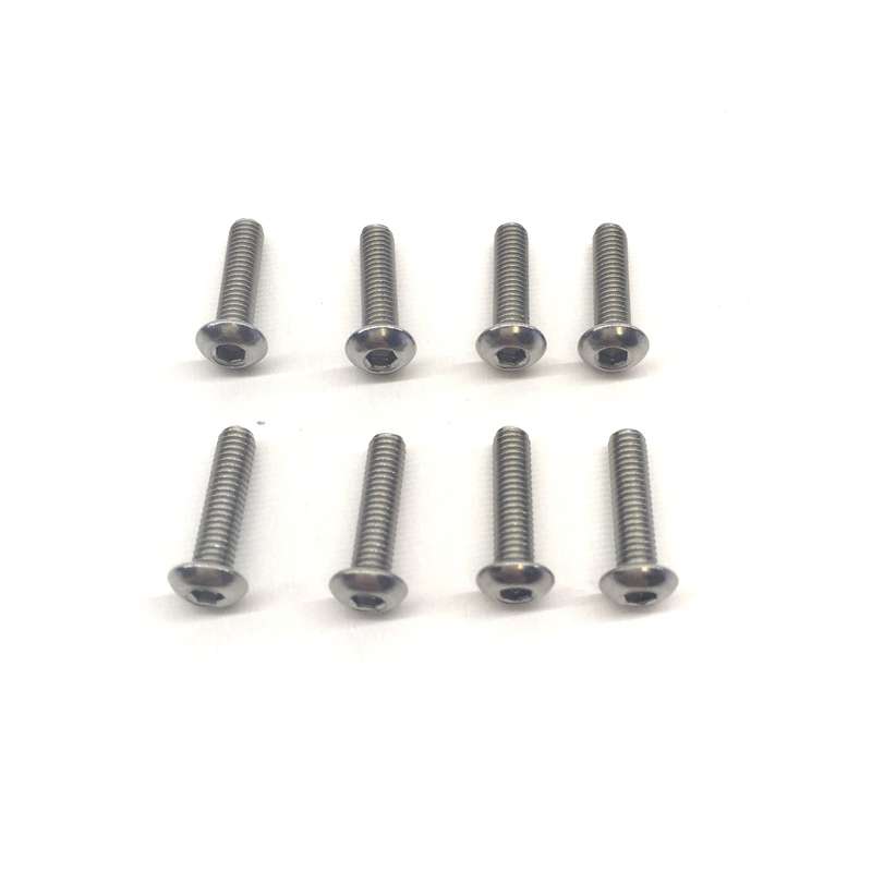 M3 20mm Stainless Steel Screws (8pcs)