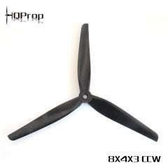 HQ MacroQuad Prop 8X4X3 Black-Glass Fiber Nylon