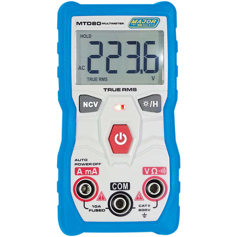 Major Tech Compact True RMS Auto Ranging Multimeter