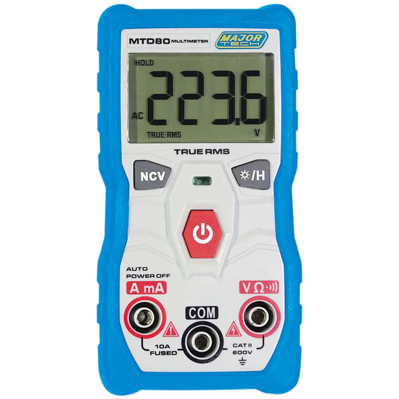 Major Tech Compact True RMS Auto Ranging Multimeter