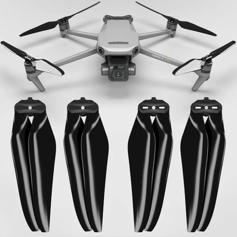 Master Airscrew DJI Mavic 3 STEALTH Upgrade Propellers - x4 Black