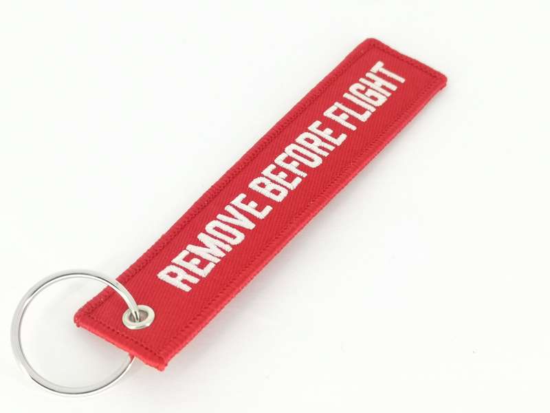 Remove before flight Tag - Red