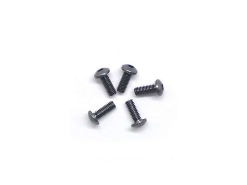 M3 x 8mm round head Alu screw 7075 (8Pc)