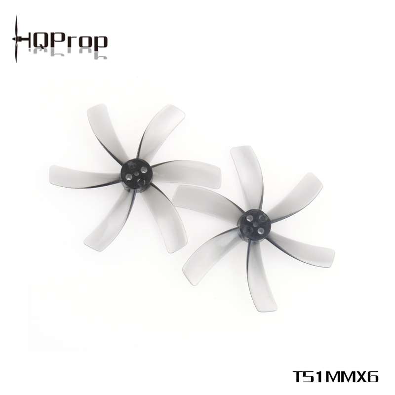 HQProp T51MMX6 Light Grey (2CW+2CCW) Poly Carbonate