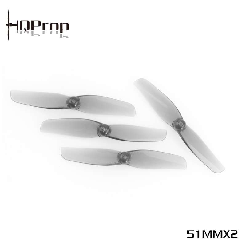 HQProp 51MMX2-1.5MM/1MM Light Grey (2CW+2CCW) Poly Carbonate