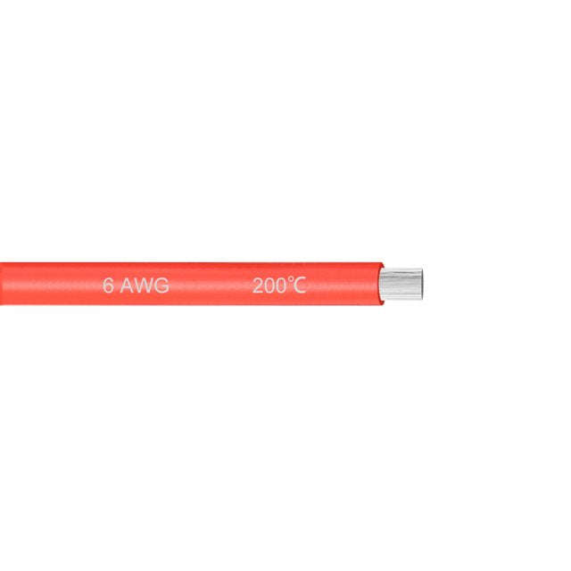 1m 6AWG Silicon Wire