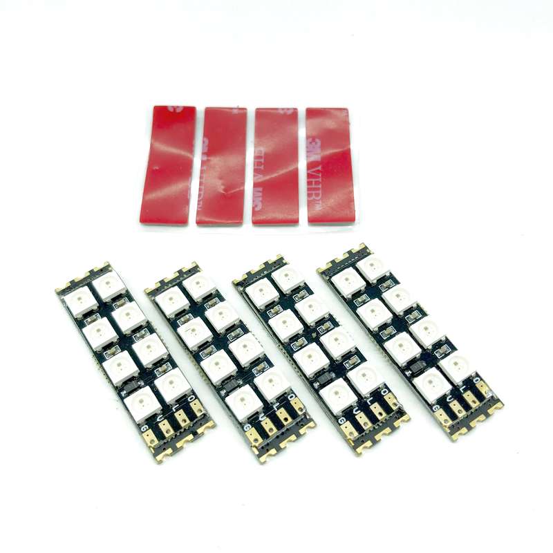 Racewire PCB and WS2812 LED strip