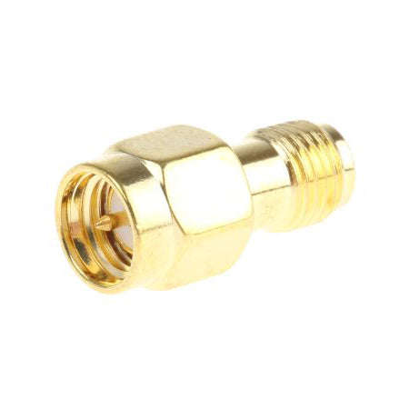 SMA male to SMA female straight connector