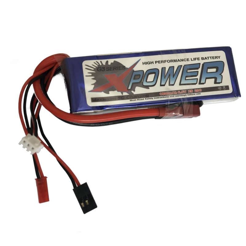 Xpower 1800mah 6.6v 20c