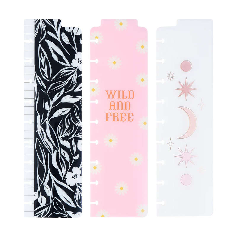Sparkle & Bloom Classic Bookmarks - 3 Pack