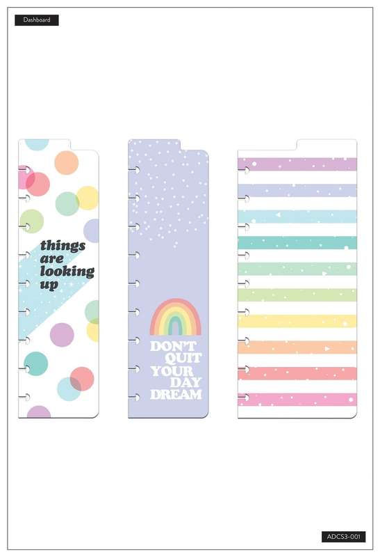 Skinny Classic Dashboards - Rainbow