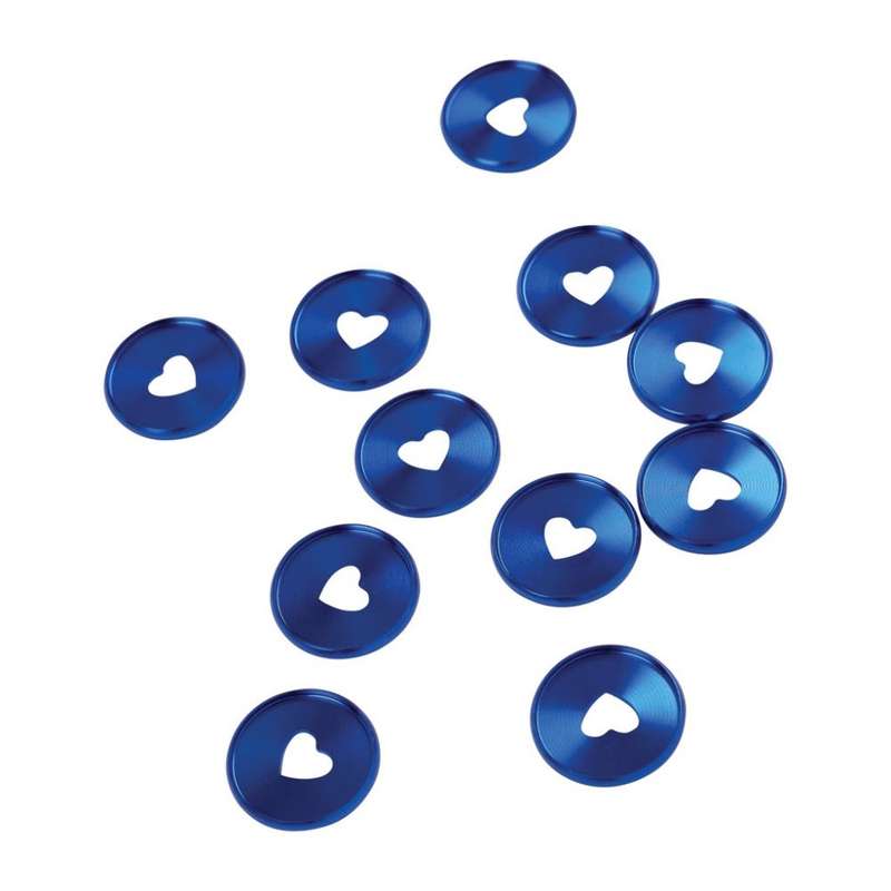 Medium Metal Discs - Santorini Blue