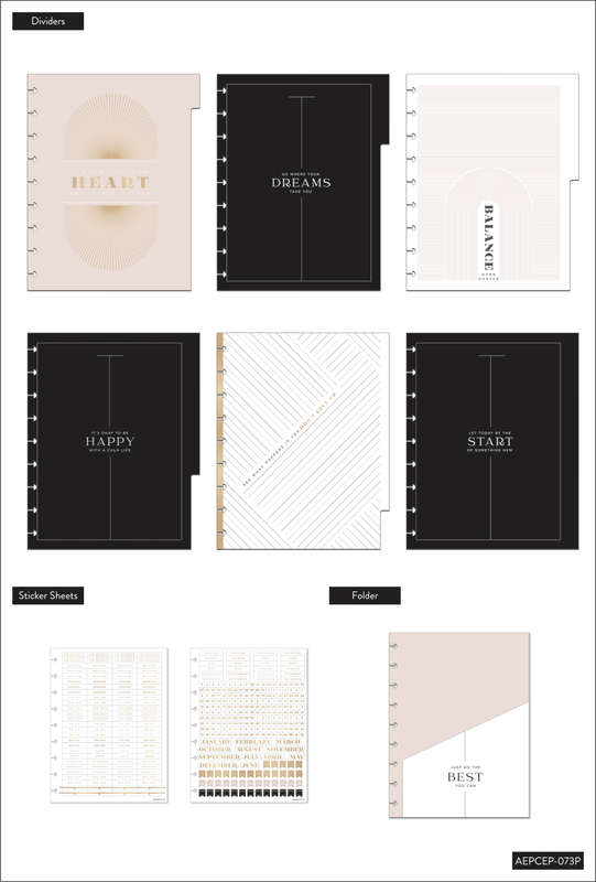 Work + Life Neutral Modernist - Classic Vertical Extension Pack - 6 Months