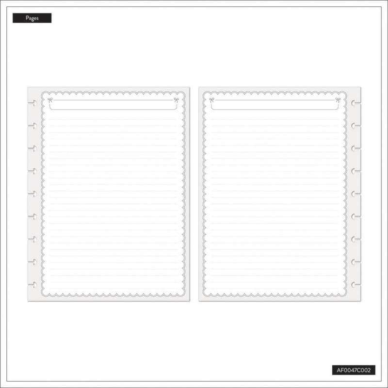 Dotted Lined Classic Filler Paper - Sweet & Simple