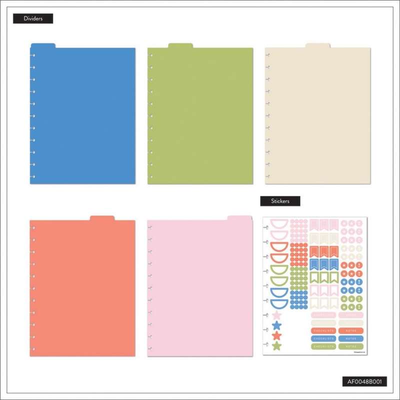 Bright Day BIG Plastic Dividers - 5 Pack