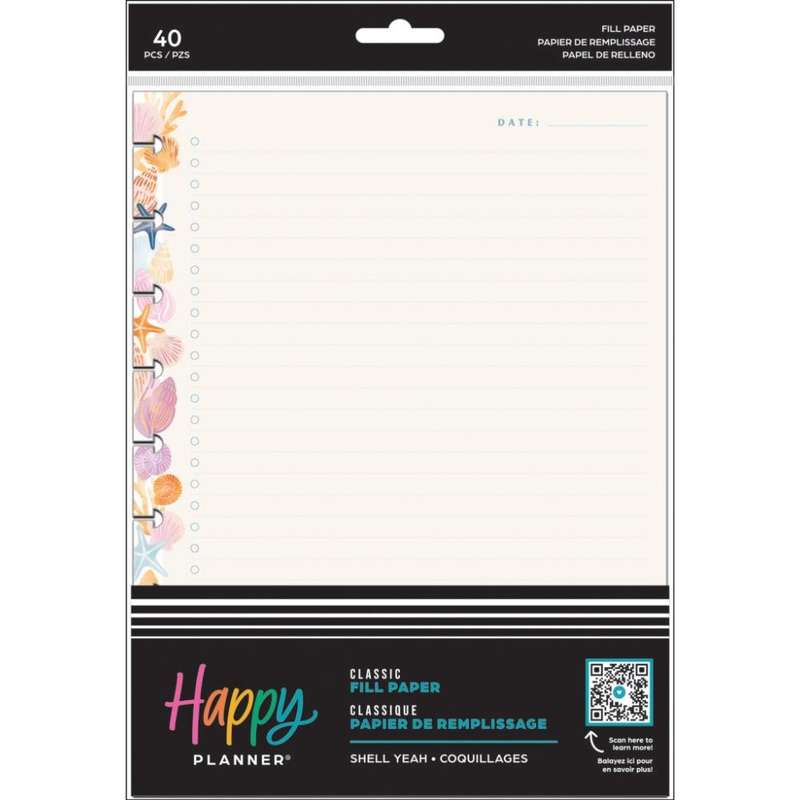 Checklist Classic Filler Paper - Shell Yeah!