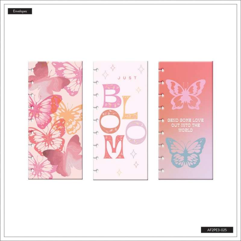 Butterfly Bliss Envelopes - 3 Pack