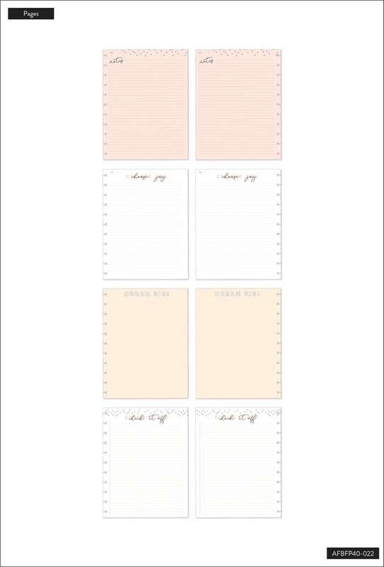 Everyday Neutrals BIG Filler Paper - 40 Sheets