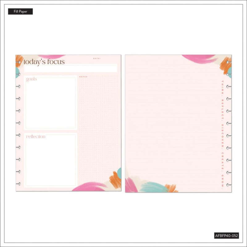 Dashboard BIG Filler Paper - Desert Dunes