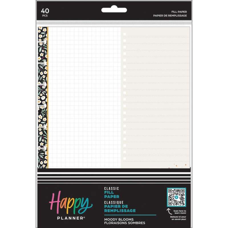 Dashboard Classic Filler Paper - Moody Blooms
