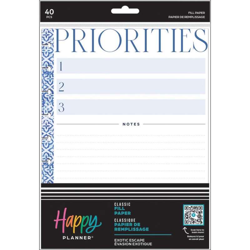 Dashboard + Dot Grid Classic Filler Paper - Shibori