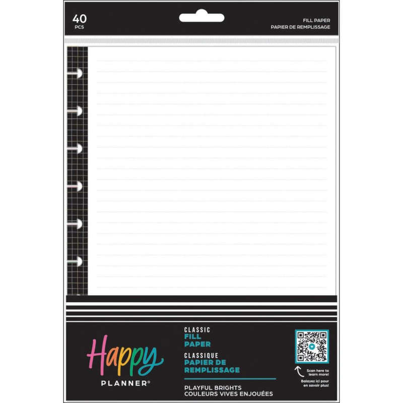 Dotted Lined Classic Filler Paper - Quirky Plans
