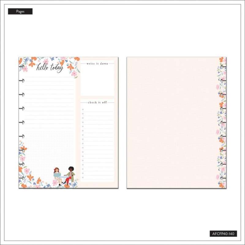 Dashboard + Dot Grid Classic Filler Paper - Happy in Paris