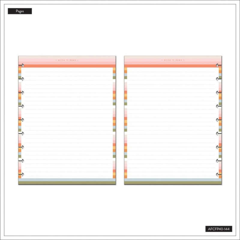 Dotted Lined Classic Filler Paper - Simple Joys