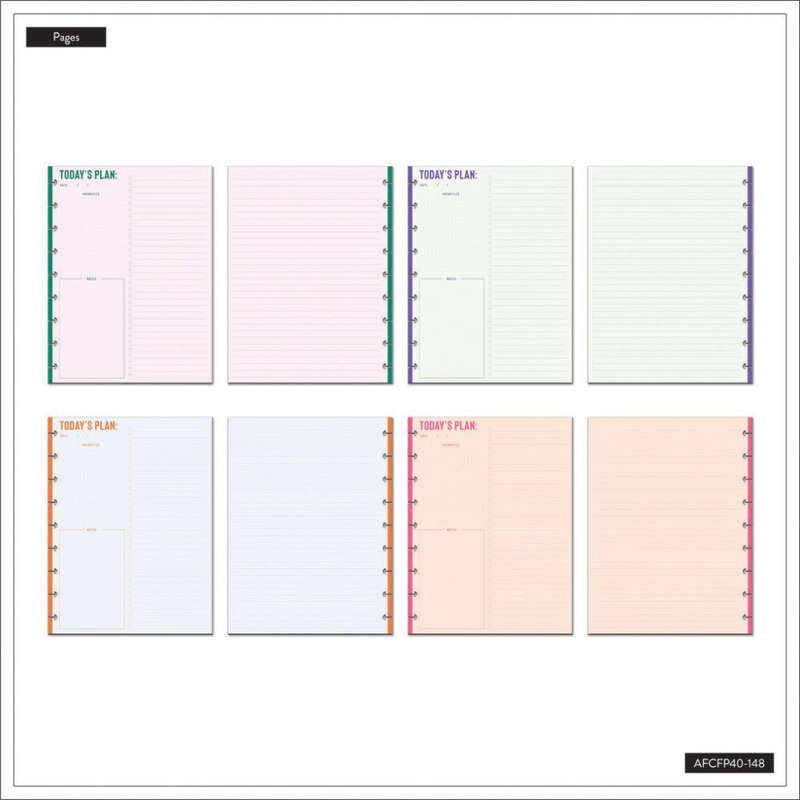 Dashboard Classic Filler Paper - Vivid Brights