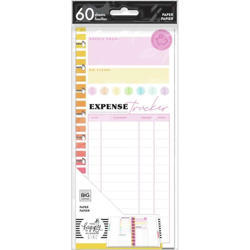 Savvy Saver Classic Half Sheet Filler Paper - Budget Tracker