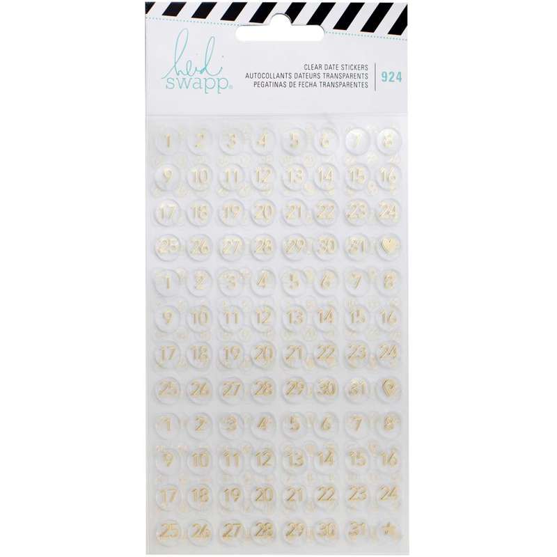 Date Numbers & Icons Stickers