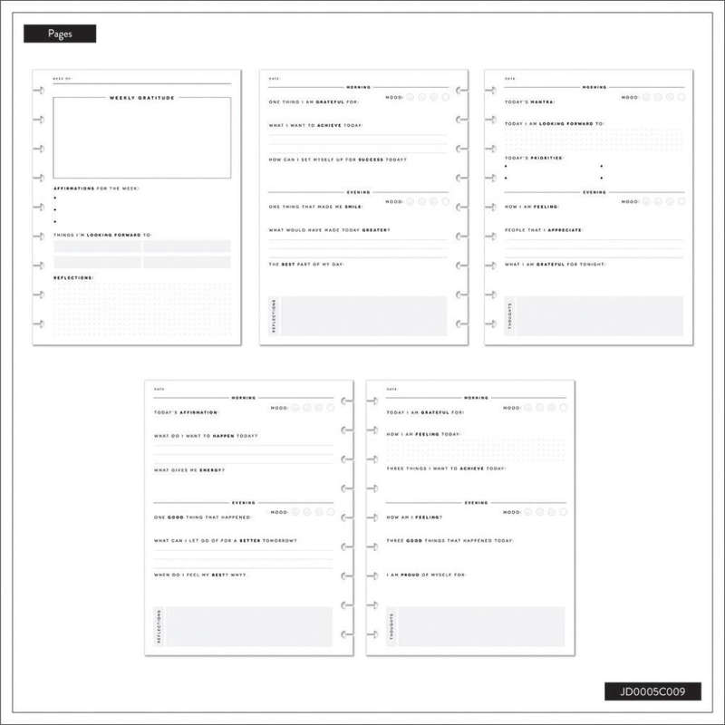 Reflect & Grow - Classic Guided Gratitude Journal