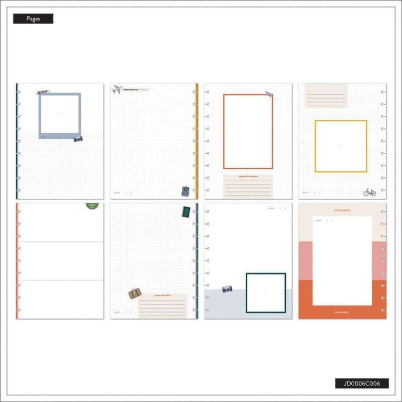 Classic Happy Memory Keeping Photo Journal - See the World Travel