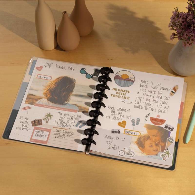 Classic Happy Memory Keeping Photo Journal - See the World Travel