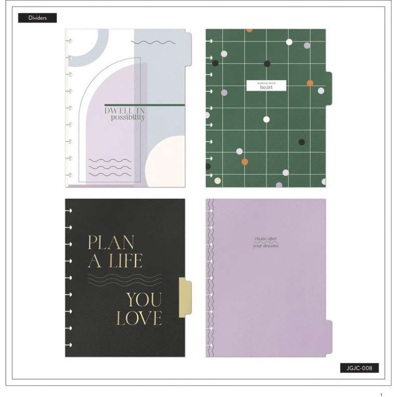 Mauve & Moss - Classic Guided Goals Journal