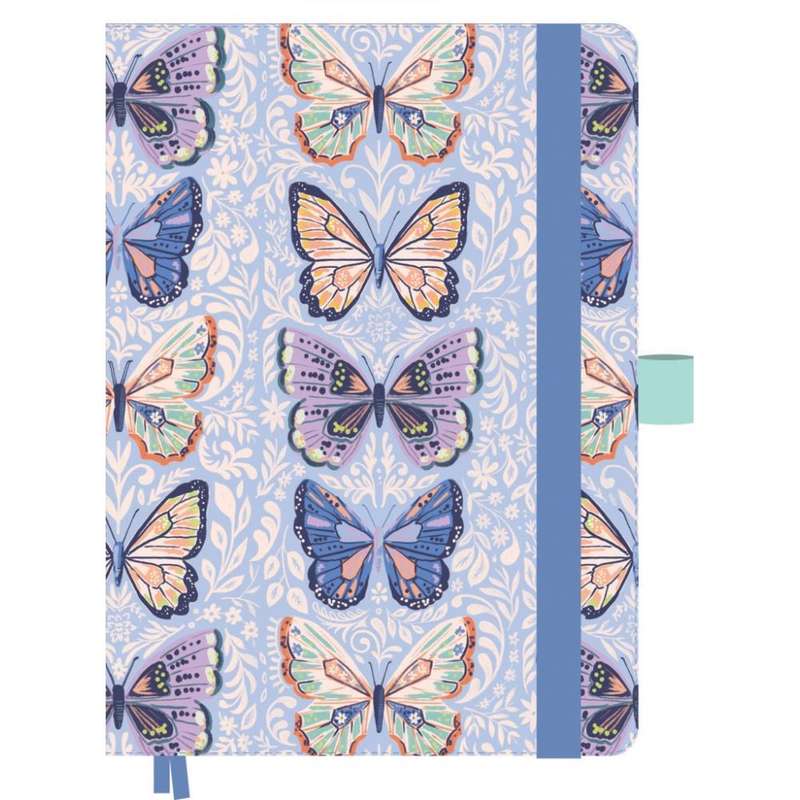 Bullet Dot Grid Happy Journal - Winged Beauty